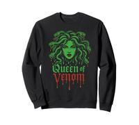 Medusa Greek Mythology Snake Hair Turn to Stone Queen Venom Sweatshirt