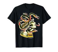 Medusa Greek Mythology Traditional Flash T-Shirt