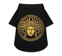 Medusa Head on A Shield Cute Dog Shirt Button Down Cats Clothes T-Shirts for Small Medium Large Pet
