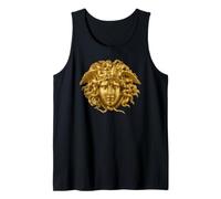 Medusa Head Snake Hair Greek Mythology Monster Tank Top