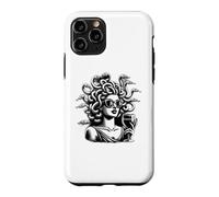 Medusa Head With Wine Greek Mythology Design Ancient Snakes Case for iPhone 11 Pro