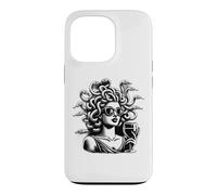 Medusa Head With Wine Greek Mythology Design Ancient Snakes Case for iPhone 13 Pro