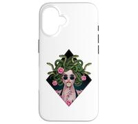 Medusa Hippie Psychedelic Snakes Greek Mythology Feminist Case for iPhone 16