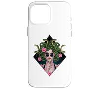 Medusa Hippie Psychedelic Snakes Greek Mythology Feminist Case for iPhone 16 Pro Max