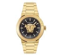 Versace Gold Mens Analogue Watch Medusa Infinite Gent VE7E00623