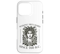 Medusa Making Men Hard Since 700 B.C Greek Mythology Funny Case for iPhone 16 Pro