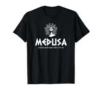 Medusa Making Men Hard Since 700 BC Value Graphic T-Shirt, Men, Black, XL
