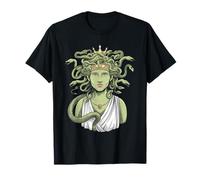 Medusa Mythology Dark Fantasy Artwork T-Shirt