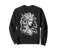 Medusa Queen of Serpents Statue Goddess Sweatshirt