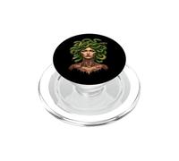 Medusa Snake Lady Greek Mythology PopSockets PopGrip for MagSafe