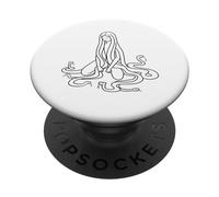 Medusa | Snake Queen | Greek Mythology | Outlines PopSockets Adhesive PopGrip