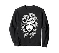 Medusa Snake Serpent Goddess Greek Mythology Sweatshirt