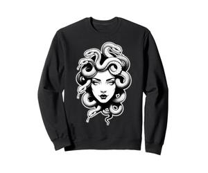 Medusa Snake Serpent Goddess Greek Mythology Sweatshirt