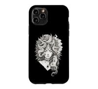 Medusa Snake Serpent Upscaled Dark Fantasy Artwork Case for iPhone 11 Pro