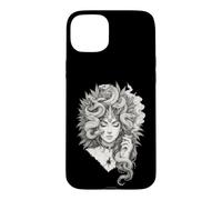 Medusa Snake Serpent Upscaled Dark Fantasy Artwork Case for iPhone 15 Plus