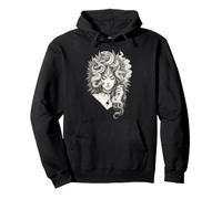 Medusa Snake Upscaled Dark Art Mystical Woman Design Pullover Hoodie