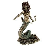 Medusa Standing Bronzed Sculpture