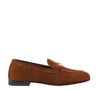 Medusa Suede Slippers - female - Versace - Loafers - Brown - 3 UK - Shoes 3 UK