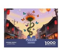 Medusa Sunflower 1000 Pieces Premium Jigsaw Age 12+ Cool Collage Effect, Fun Details, Educational, Challenging Puzzle Games 70x50cm/1000pcs