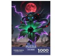 Medusa Sunflower 1000 Pieces Premium Jigsaw Age 12+ Cool Collage Effect, Home Decoration, Educational, Challenging Puzzle Games 38x26cm/1000pcs
