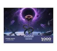 Medusa Sunflower 1000 Pieces Premium Jigsaw Age 12+ Cool Collage Effect, Home Decoration, Educational, Challenging Puzzle Games 70x50cm/1000pcs