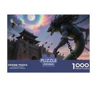 Medusa Sunflower 1000 Pieces Premium Jigsaw Age 3+ Cool Collage Effect, Home Decoration, Educational, Challenging 38x26cm/1000pcs