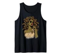 Medusa Sunglasses Lollipop Greek Mythology Feminist Tank Top