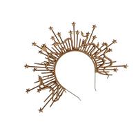 Medusas Headpiece Gold Snake Crowns Mythical Costume Fashion Accessory for Trendy Women Halloween Party Supplies