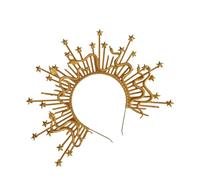 Medusas Headpiece Gold Snake Crowns Mythical Costume Fashion Accessory for Trendy Women Halloween Party Supplies