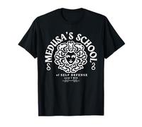 Medusa's School of Self-Defense Greek Mythology T-Shirt