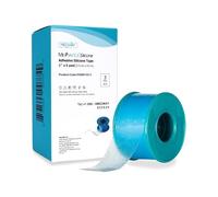 Medvance Soft Silicone Tape with Perforation for Easy Cut Size 2.5 cm x 450 cm Yards Box of 3 Rolls.