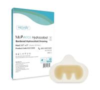 MedVance TM Hydrocolloid - Bordered Hydrocolloid Adhesive Dressing, Heel/Elbow, 9 cm x 12.5 cm, Box of 5 dressings