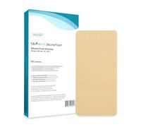 MedVance TM Silicone - Silicone Adhesive Foam Absorbent Dressing, 4"x8", Box of 5 dressings