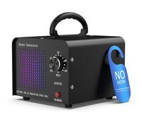 Medvoe 0zone Generator 65000mg - O3 Air Purifier for Home & Car, Ozone Machine Odor Removal for Smoke & Pet (Black)