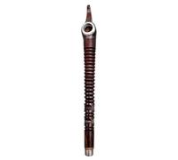 Medwakh Pipe 15cm Hand-Carved Wooden Dokha Smoking Pipe - Traditional Middle Eastern Design - Portable Premium Tobacco Pipe for Authentic Smoking Experience (WP655)