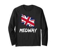 Medway Great Britain Flag British Heritage & English Pride Long Sleeve T-Shirt