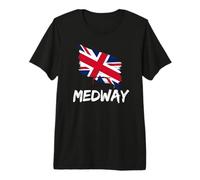 Medway Great Britain Flag British Heritage & English Pride Premium T-Shirt