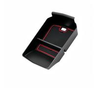 MEDZUK 3 Colors Compatible with Renault Rafale 2024-2025 2026 Car Center Console Armrest Storage Box, Glove Compartment Organiser Tray Accessories (Red)