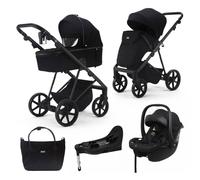 Mee-go Milano Natura 3 in 1 Plus Base Travel System - Carbon