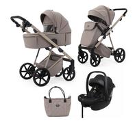 Mee-go Milano Natura 3 in 1 Travel System - Cappuccino