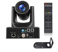 Meeasier NDI PTZ Camera, PTZ Camera with 20X Optical Zoom 1080p Live Streaming Supports NDI HX 4.6 HDMI, SDI, and USB Video Output for Church, Video Conference and Live Production