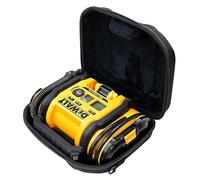 MeEazy Hard Case, Protective Custom-Fit Padded Storage Bag with YKK Zippers, Form-Fitting Shell, and Wide Shoulder Strap for DEWALT DCC020IB 20V Max Air Compressor Tire Inflator (CASE ONLY)