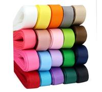 MEEDEE Grosgrain Ribbon 3/8 inch Ribbon 20 Solid Color Assortment, 3/8" X 2 Yard Each Total 40 Yards Per Package, Narrow Ribbon for Gift Wrapping Ribbons for Crafts Hair Ribbons for Girls