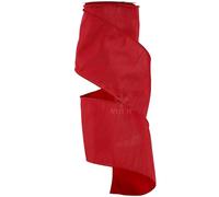 MEEDEE Red Dupioni Wired Ribbon 4 inch Wide Red Farrisilk with 10 Yards Spool Dupion Wired Edge Ribbon for Gift Wrapping, Gift Baskets, Christmas Tree, Garland, Wreaths, Centerpiece and Party Décor