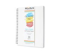 MEEDEN 9"x 12" Oil Pastel Paper Pad: 140lb/300gsm, 30 Sheets Fine Textured