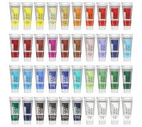 MEEDEN Acrylic Paint Set: 100ml/3.38oz x 40 Tubes - Heavy Body Acrylic Paint Set including 36 Colors & 4 Titanium White Colour Tubes