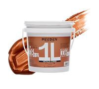 MEEDEN Metallic Copper Acrylic Paint: 1L /33.8oz Thick Heavy Body Paint for Adluts Artists Hobbists Painting on Crafts Canvas Home Décor Furniture Pumpkins