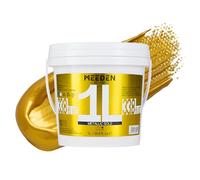 MEEDEN Metallic Gold Acrylic Paint: 1L Thick Gold Leaf Paints for Painting on Canvas Crafts Furniture Home Décor Pumpkin