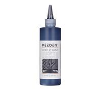 MEEDEN Soft Body Acrylic Paint: Payne's Grey 250ml/8.8oz Bulk Acrylic Colours in Squeeze Bottle - Fluid Flow Art Paints for Artists Canvas Painting