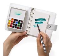MEEDEN Travel Watercolor Sketchbook Set: Portable Skecthbook Journal